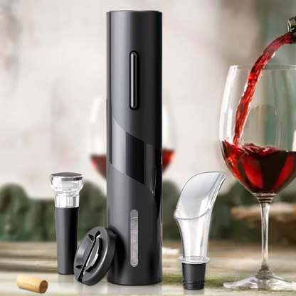 Abridor de Vino Eléctrico – Elegancia, Tecnología y Comodidad en un Solo Toque