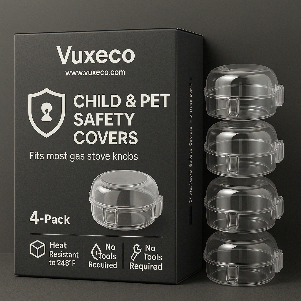 La Cubierta Protectora para Perillas del Horno Vuxeco